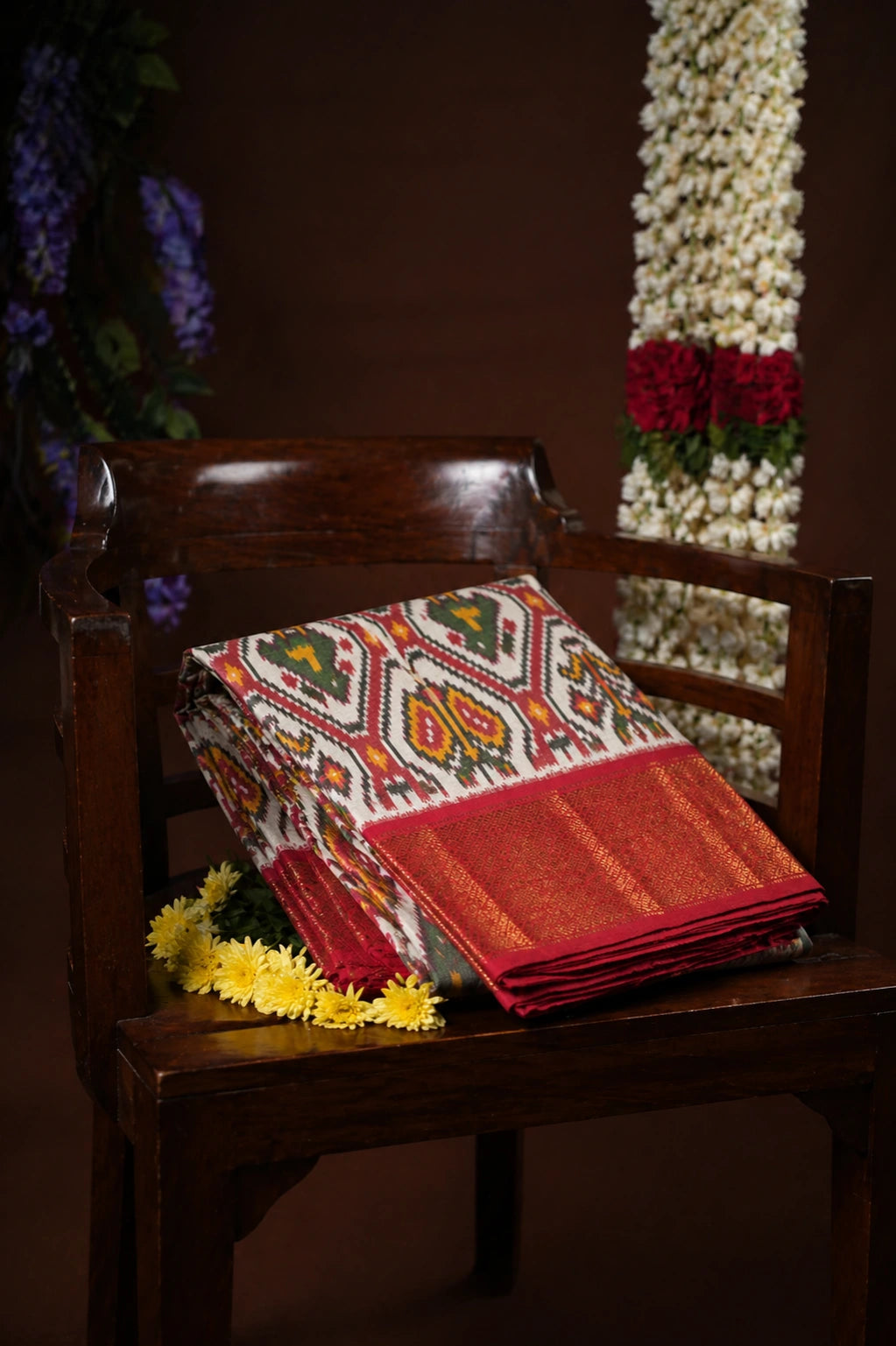 Ikkat Silk Sarees